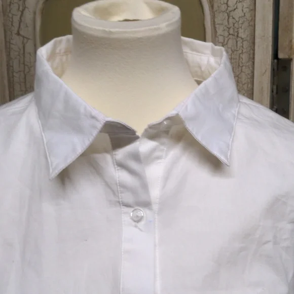 White  Pirate Lady Blouse with Gorgeous Ruffled sleeves XS - Picture 3 of 10